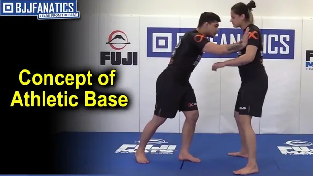 Concept of Athletic Base - BJJ Basics by Manuel Ribamar