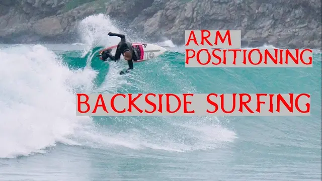 Correct Arm Position Surfing Backside | How Should I Use My Arms While Surfing Backside