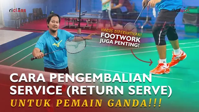 HOW TO RETURN SERVES FOR DOUBLES PLAYERS