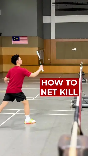 Mastering the Net Kill in Badminton - TikTok
