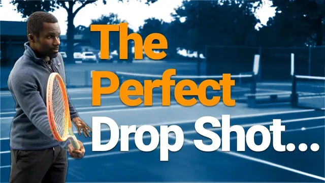 Tennis Drop Shot Technique: Your Drop shot DOESN'T NEED TO BE PERFECT WHEN you do this...