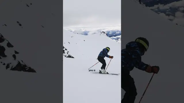 Having a Stable Body is IMPORTANT! #skiing #getcarv