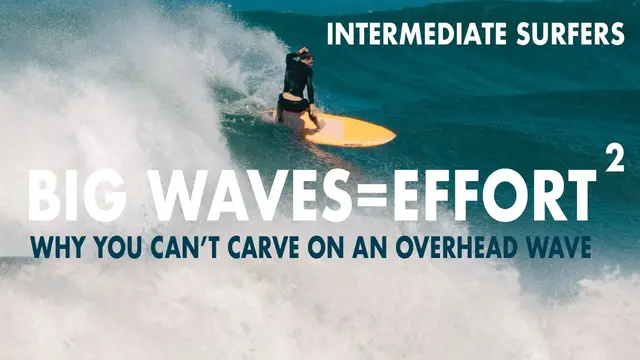 Surf Basics: Why Turning at Speed Is So Difficult