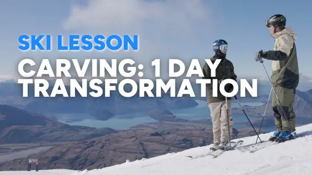CARVING TRANSFORMATION | 6 tips to improve outside ski pressure and carving control on skis