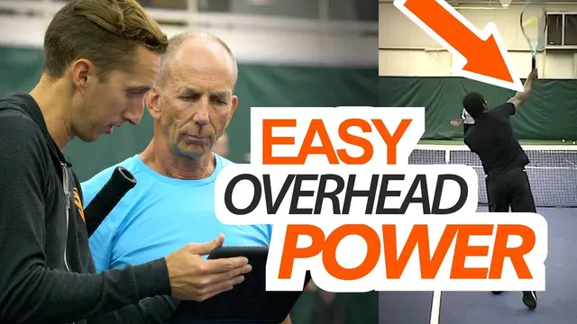 Easy Overhead POWER - tennis lesson