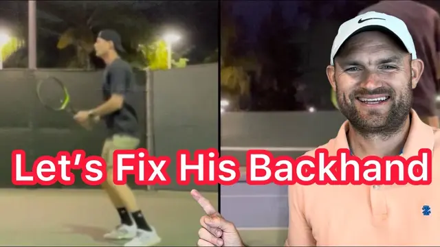 Watch Me Fix This Subscriberโs Backhand (Tennis Stroke Analysis)