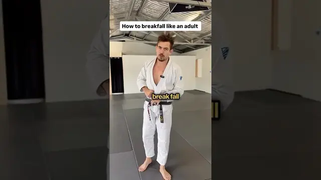 How to breakfall like an adult