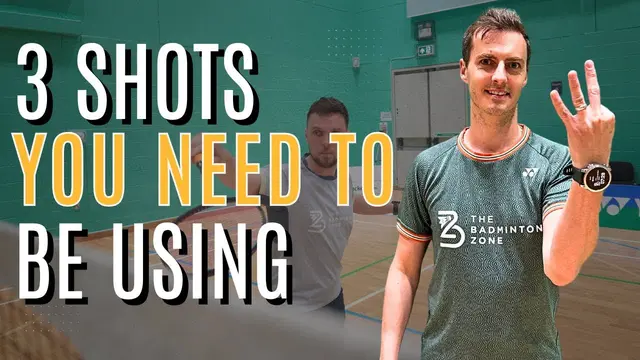 3 badminton shots you NEED to be using