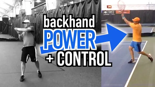 How to: Two Handed Backhand Power AND Control