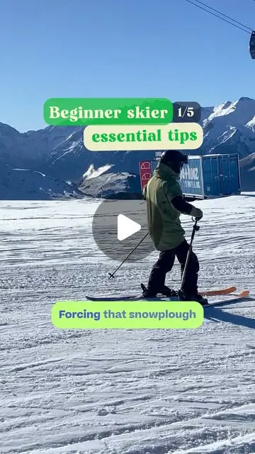 Snowplough turns