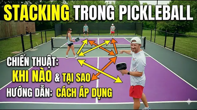 Stacking Strategy in Pickleball: When, Why & How to Apply It on the Court