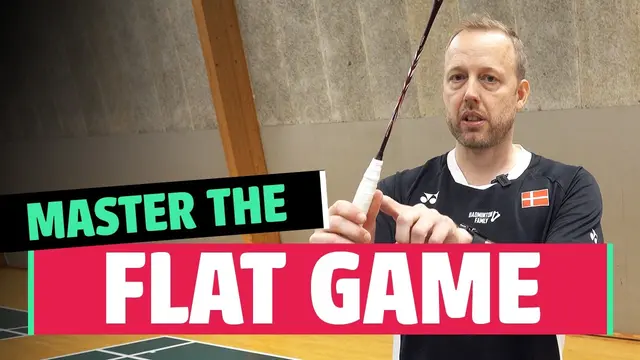 FLAT GAME Techniques in Badminton | World Champion tips