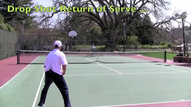 Tennis Singles Different Approach Shots