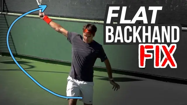Flat Backhand FIX (one hander power and spin)