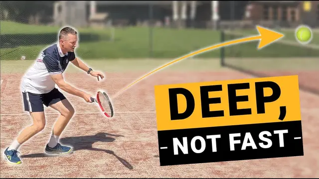 Tennis Deep Volley Technique: Slice, Height, and Control