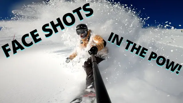 Advanced Snowboarding Tips - How to get face shots in the POWDER!