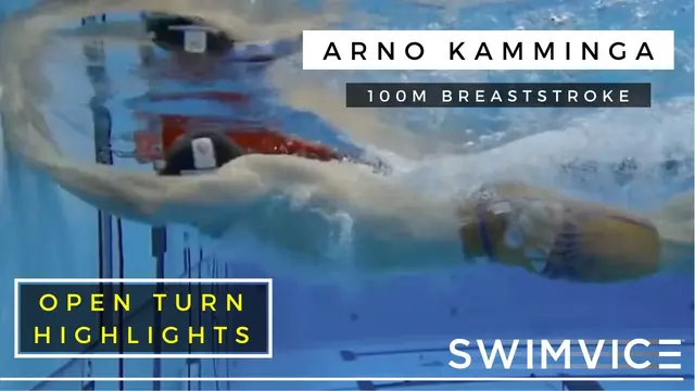 Arno Kamminga 100M Breaststroke Open Turn Highlights