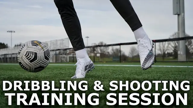 Individual Dribbling & Finishing Training | Dribbling and Shooting Drills For Footballers