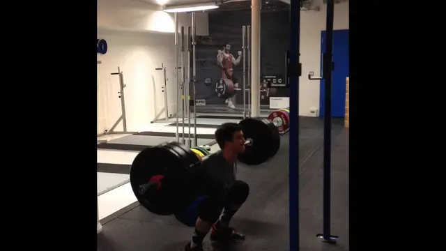 Barbell High Bar Squat (Lower Body)