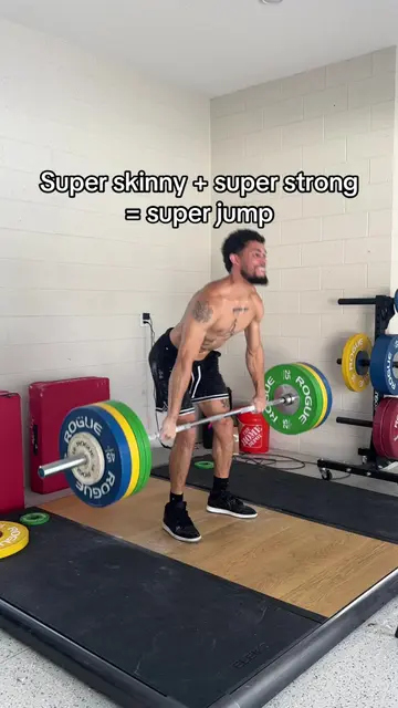 Power Clean for Vertical Jump: 335 lb Pulls at 185 lbs BW