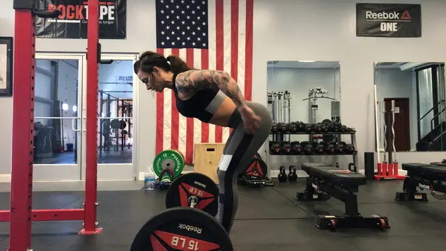 Barbell row