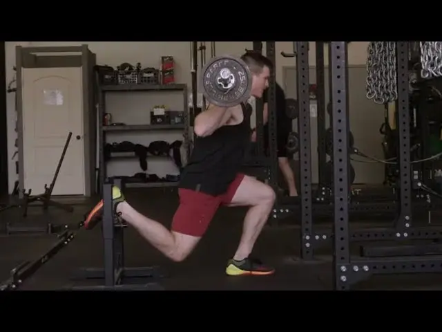 Building Bigger Quads Without The Risk Of Back Squats! - Barbell Bulgarian Split Squats | J2FIT
