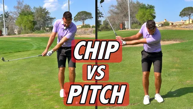 PITCHING VS CHIPPING | The difference between these golf shots EXPLAINED!