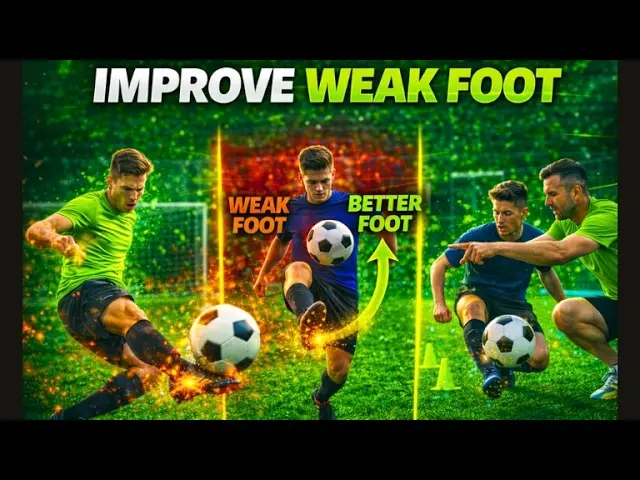 How To Improve Weak Foot in Soccer (Shooting, Juggling, More)