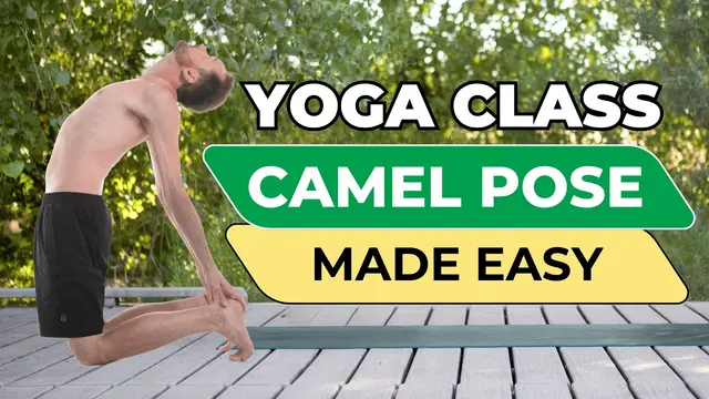 Camel Pose Yoga Flow
