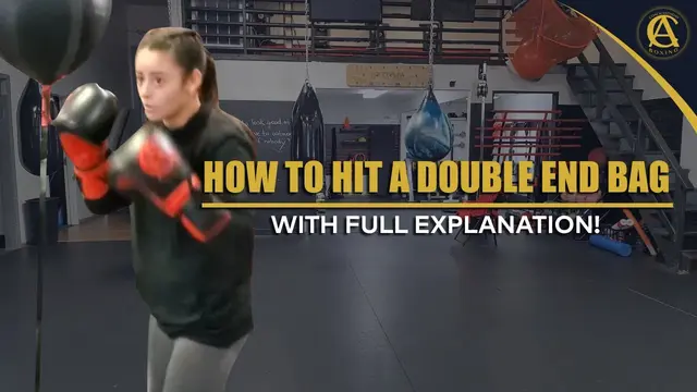 How to hit a double End Bag with full explanation! (must watch)