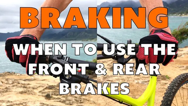 Braking - When To Use The Front & Rear Brakes