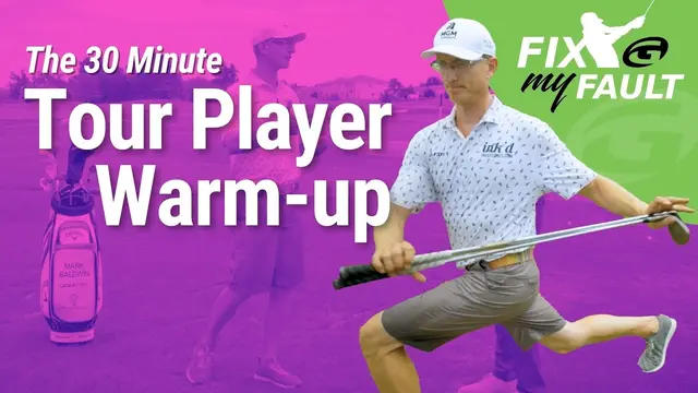 The Ultimate 30-Minute Golf Warm-Up Routine: Insights from a Tour Player