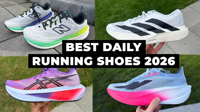 The Best Daily Running Shoes 2026 | Our top picks from Adidas, Asics, Nike, New Balance and more