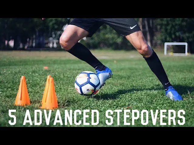 5 Advanced Stepovers To Beat Defenders One v One | 5 Stepover Variations and Combinations