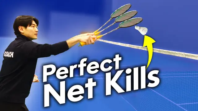 Badminton Net Kill Shots That Win Points Every Rally!