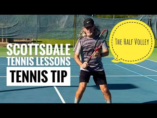 One Minute Tennis Tip - The Half Volley