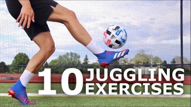 10 Easy Juggling Exercises To Improve Your Ball Control | Improve Your First Touch Without Equipment