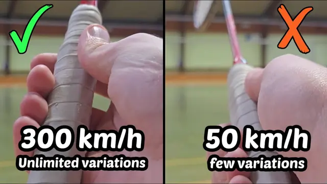 How to Create Backhand Deception in Badminton Using Grip Rotation
