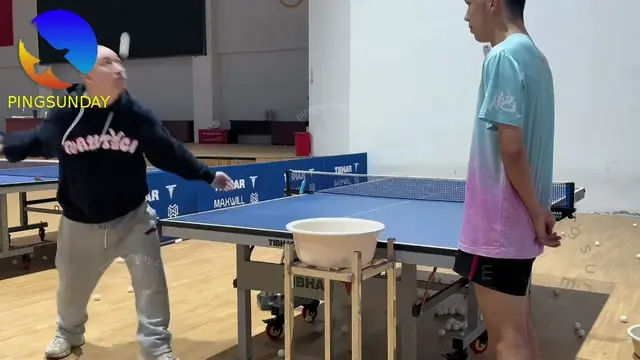 Coach Chen - Serve Tutorial #10: How to Make a Sidespin Serve in Table Tennis