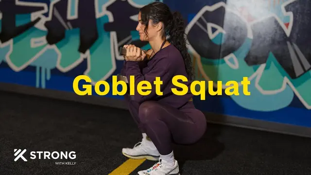 HOW TO GOBLET SQUAT | Coach Kelly Cues