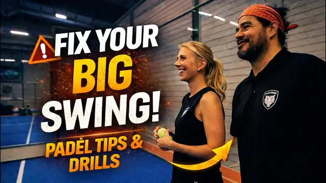 How to Get a Compact Swing in Padel | Stop Taking Big Swings