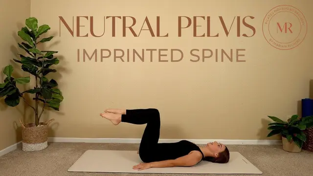 Imprinted Spine - Pilates Neutral Pelvis | Mat Pilates Beginners Guide
