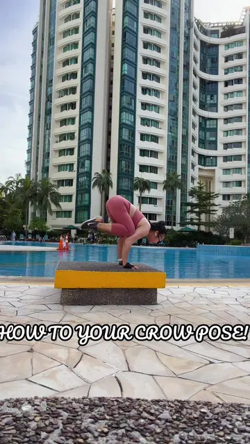 Crow Pose (Bakasana) is an arm balance that builds wrist, arm, shoulder, and core strength while improving balance and focus.How to do Crow Pose1. Start in a squat with your feet a
