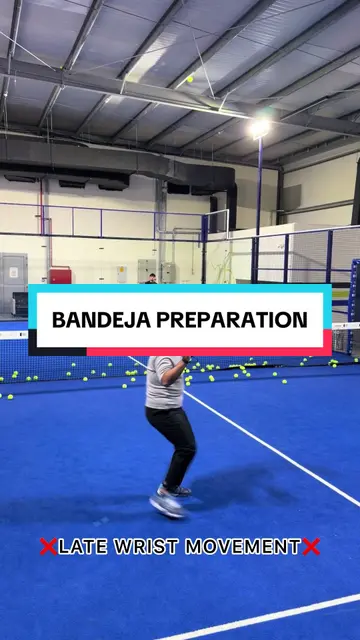 Improve Your Bandeja Technique in Padel | TikTok