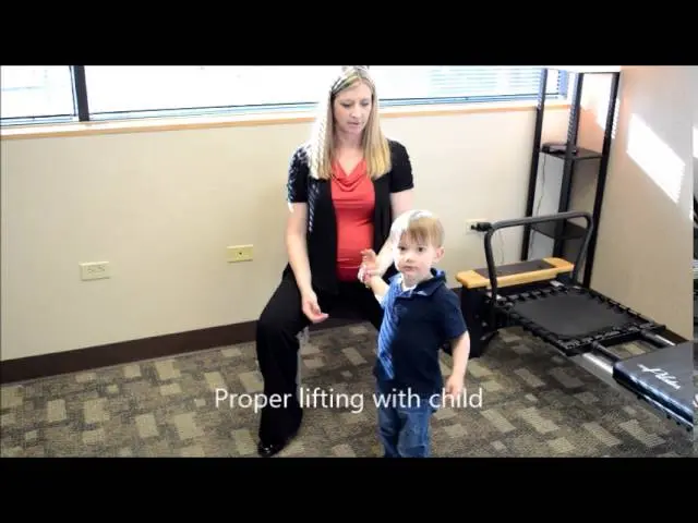 Pregnancy lifting techniques