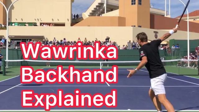 Hit Your One Handed Backhand Like Stan Wawrinka (Tennis Technique Explained)