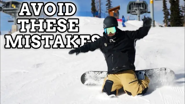 5 Mistakes Every Beginner Snowboarder Makes (and how to fix them)