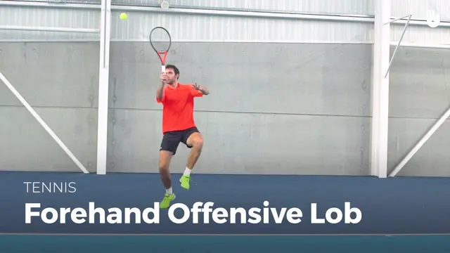 Cara Memukul Forehand Lob Ofensif | Tenis