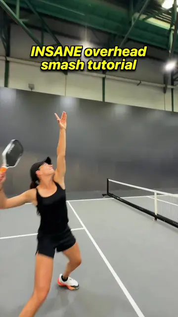 Pickleball Overhead Smash: Turn Shoulders for More Power - TikTok