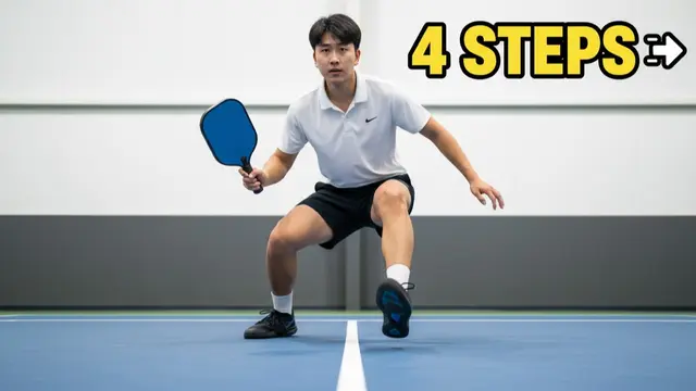 3 Pickleball Footwork Drills That Make Every Shot Feel Slow Motion!
